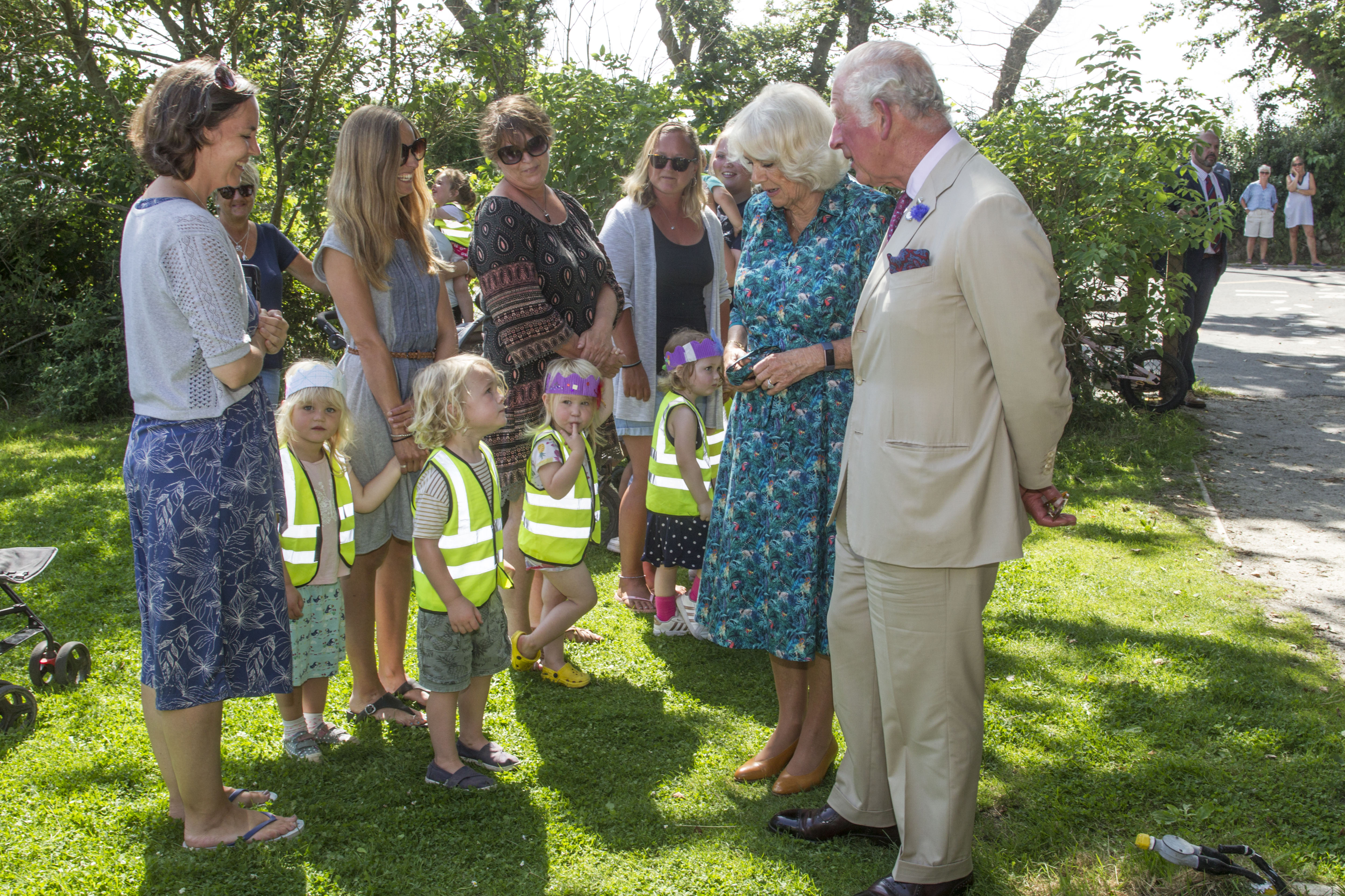 The Duke and Duchess of Cornwall visit the South West