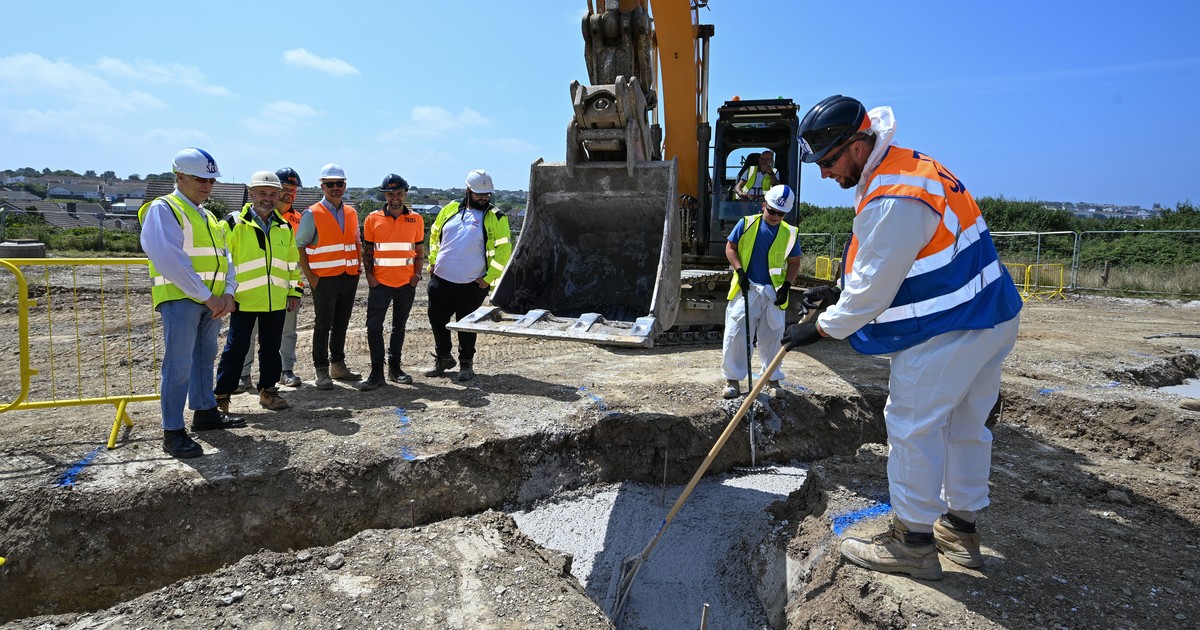 Work Begins On St Petrocs Project At Nansledan Duchy Of Cornwall Credi Hugh Hastings